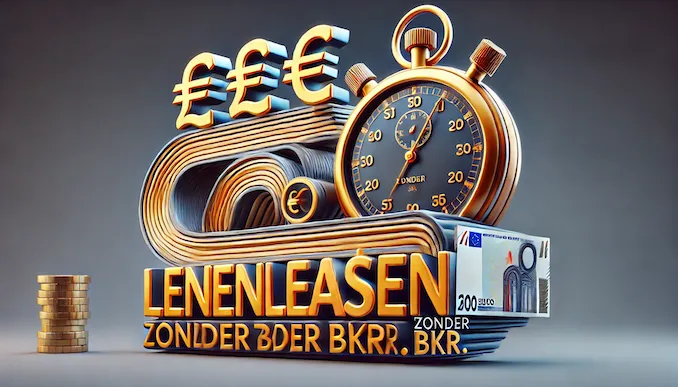 Flitskrediet zonder BKR